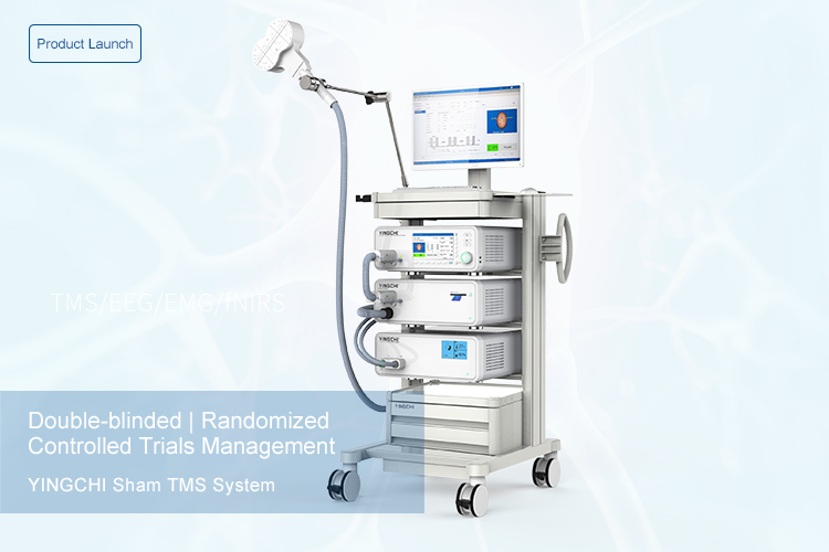 Double-blinded Randomized Controlled Trials Management YINGCHI Sham TMS System mobile banner