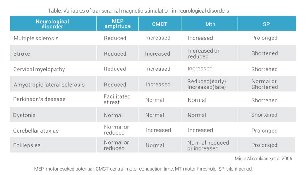 MEP and TMS