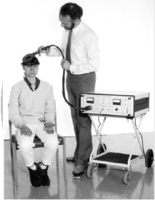 first motor cortex stimulation with TMS